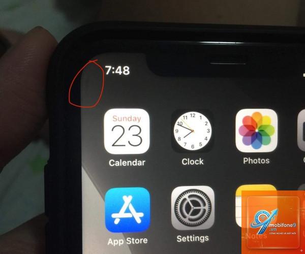 bị bóng mờ màn hình iPhone - Hình 5