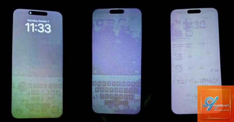 bị bóng mờ màn hình iPhone - Hình 1