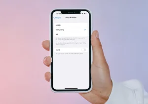 bị lỗi 5G trên iPhone