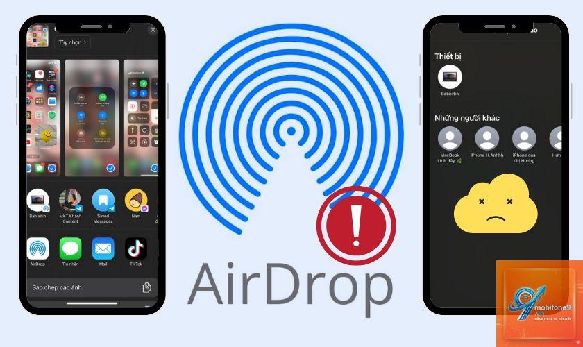 bị lỗi AirDrop trên iPhone - Hình 3