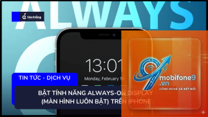 bị lỗi Always On Display trên iPhone