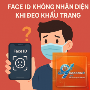 bị lỗi Face ID khi đeo khẩu trang