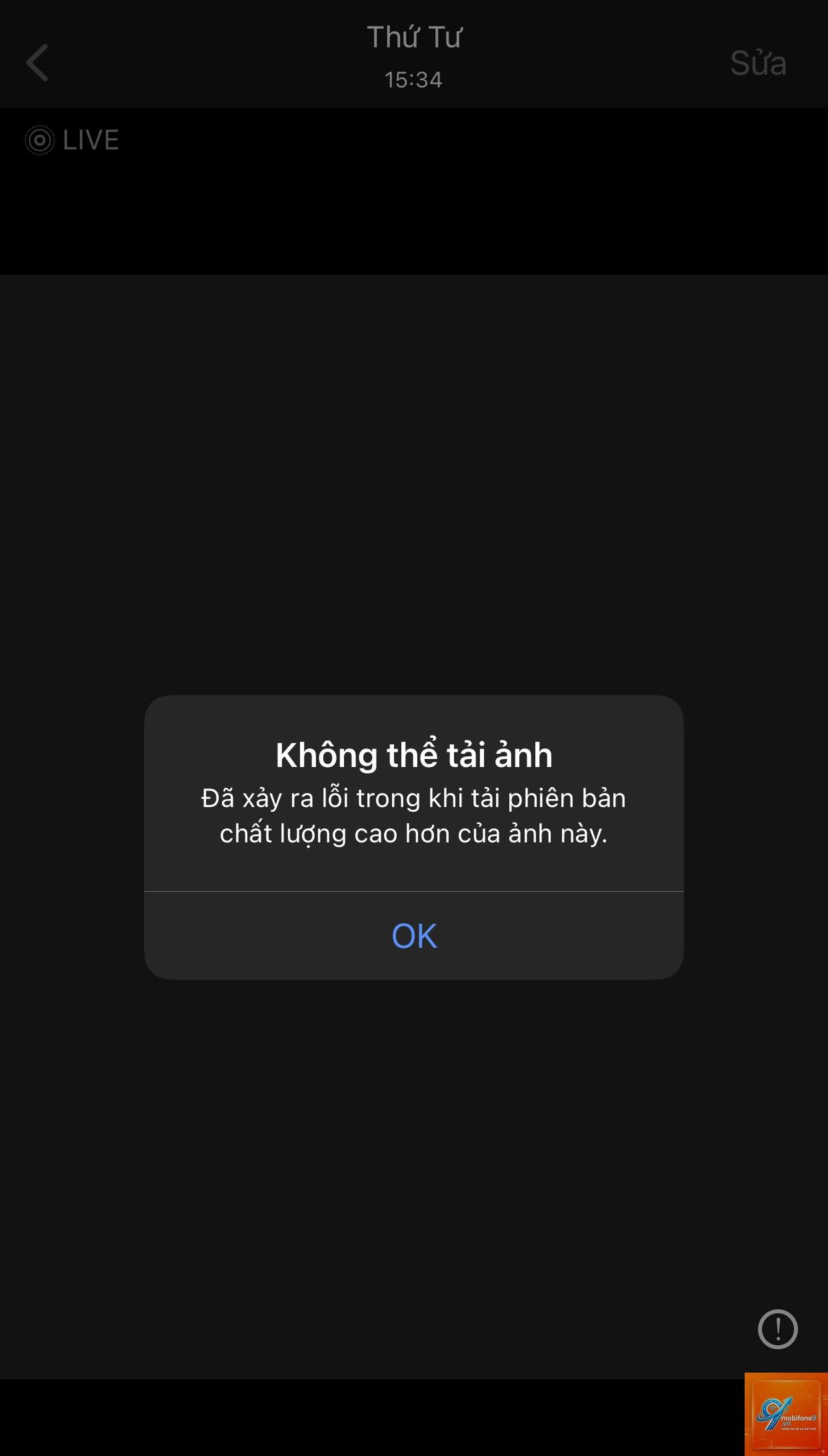 bị lỗi Live Photo trên iPhone - Hình 1