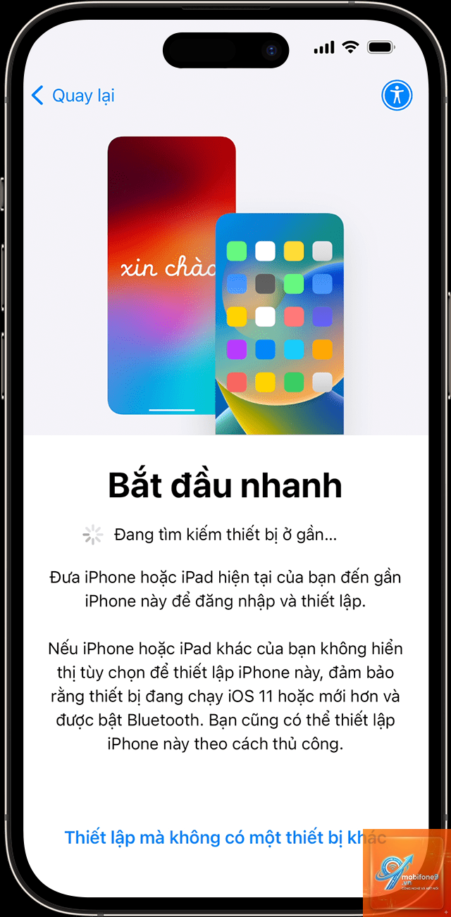 bị lỗi Quick Start trên iPhone - Hình 5