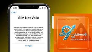 bị lỗi SIM trên iPhone