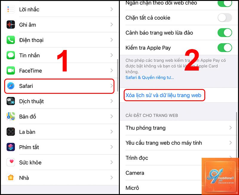 bị lỗi Safari trên iPhone - Hình 2