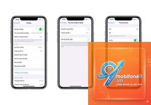 bị lỗi dữ liệu di động iPhone