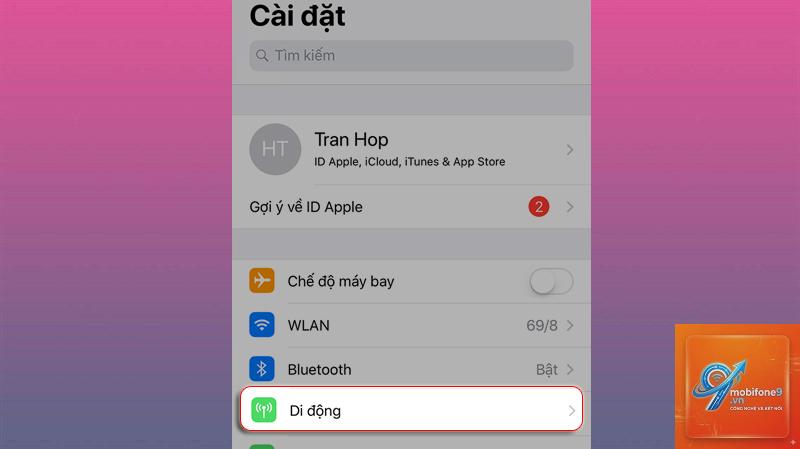 bị lỗi dữ liệu di động iPhone - Hình 4