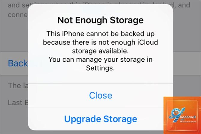 bị lỗi iCloud trên iPhone - Hình 3