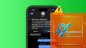 bị lỗi iMessage trên iPhone