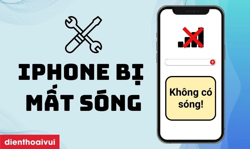 bị lỗi sóng điện thoại iPhone - Hình 4