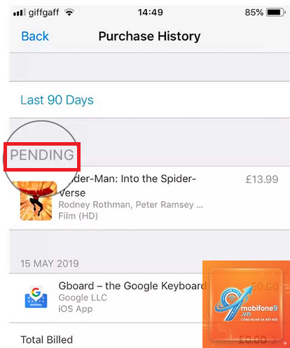 bị lỗi thanh toán App Store - Hình 4