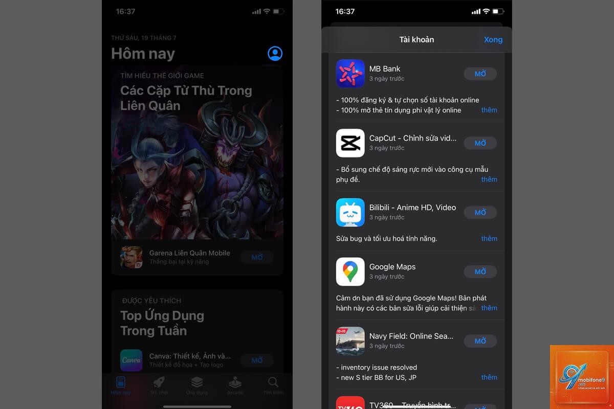 bị lỗi ứng dụng ngân hàng trên iPhone - Hình 2
