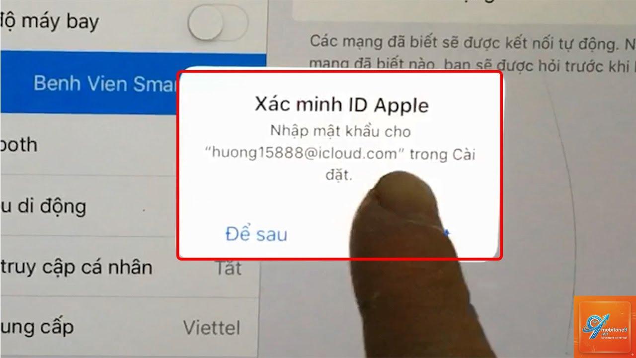 bị lỗi xác minh tài khoản iPhone - Hình 4