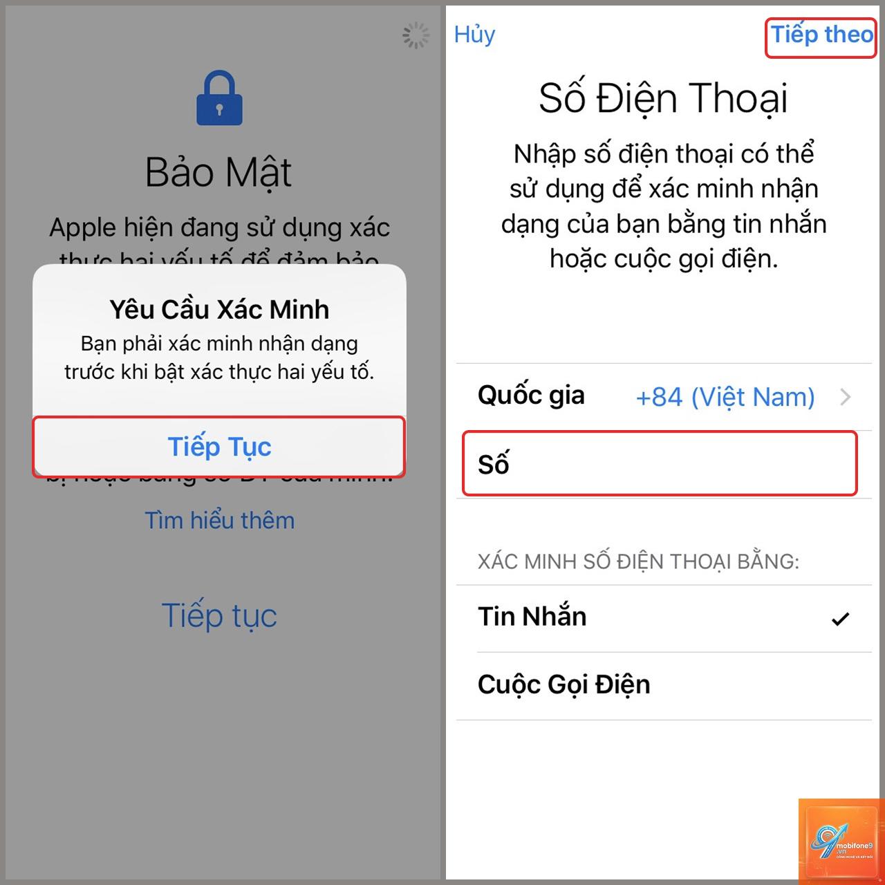 bị lỗi xác thực hai yếu tố iPhone - Hình 5