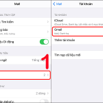 bị mất Gmail trên iPhone