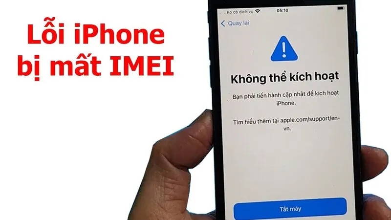 bị mất IMEI trên iPhone - Hình 1