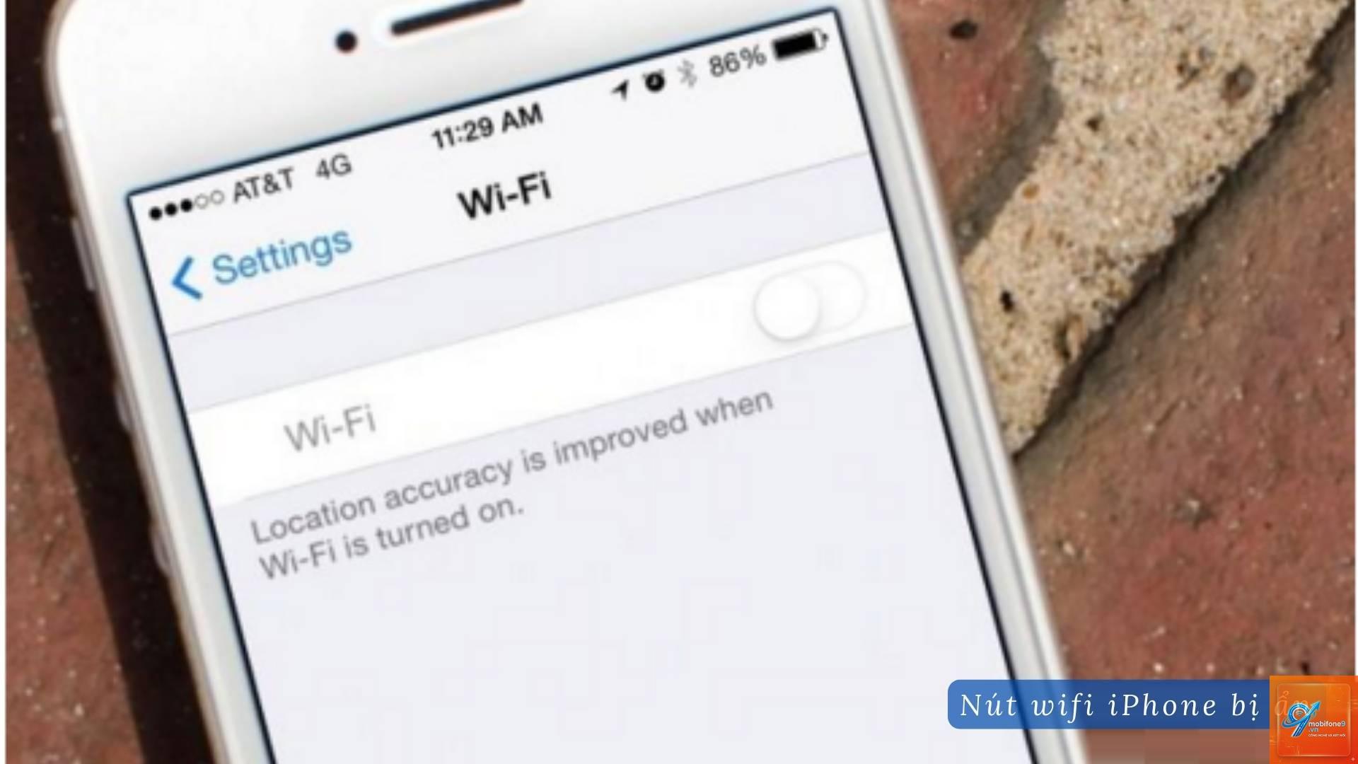 bị mất WiFi trên iPhone - Hình 2
