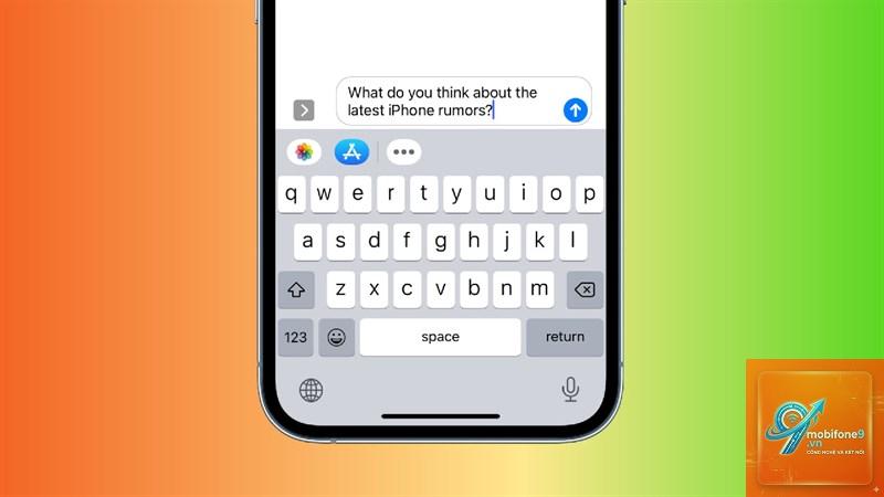bị mất bàn phím trên iPhone - Hình 3