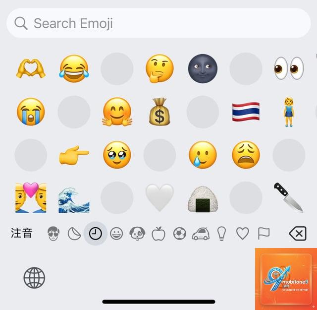 bị mất emoji trên iPhone - Hình 4