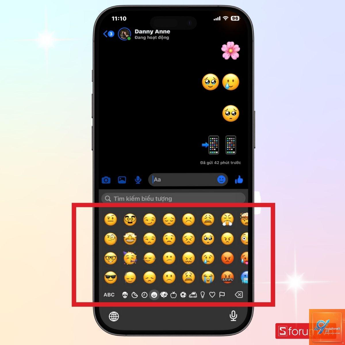 bị mất emoji trên iPhone - Hình 5