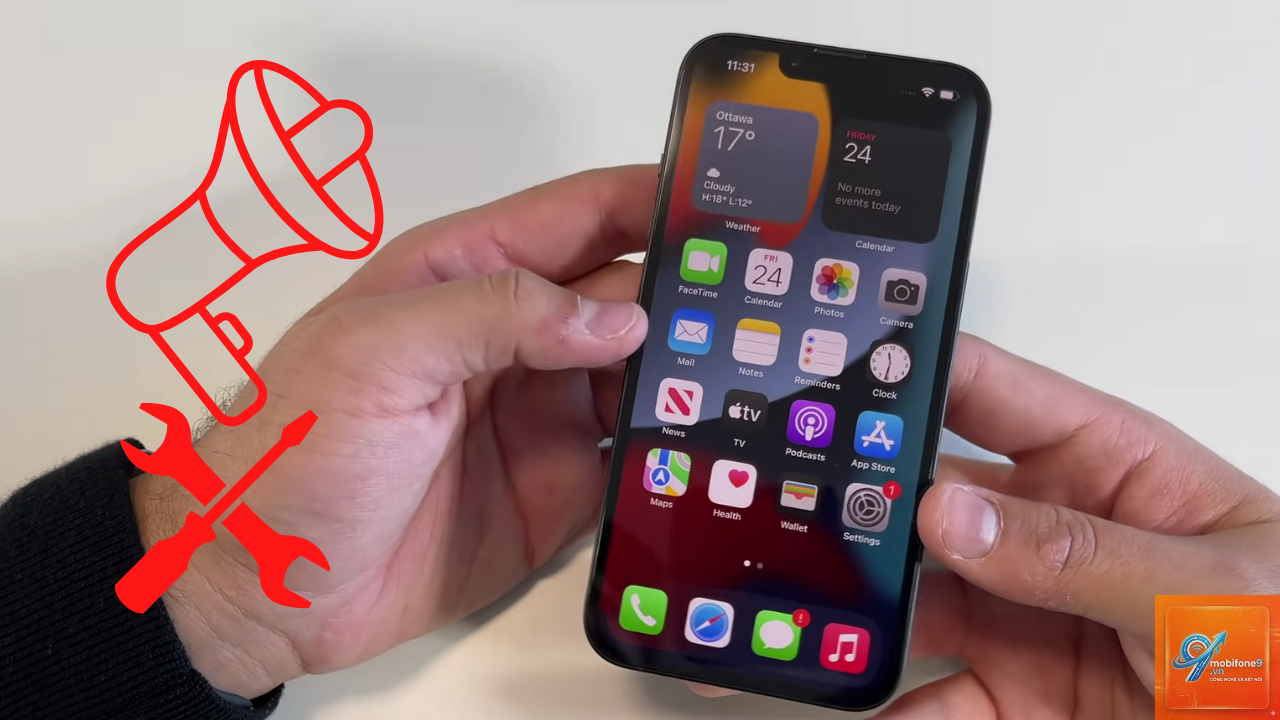 bị mất loa trên iPhone - Hình 3