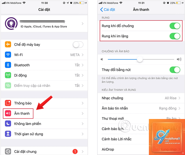 bị mất rung trên iPhone - Hình 5