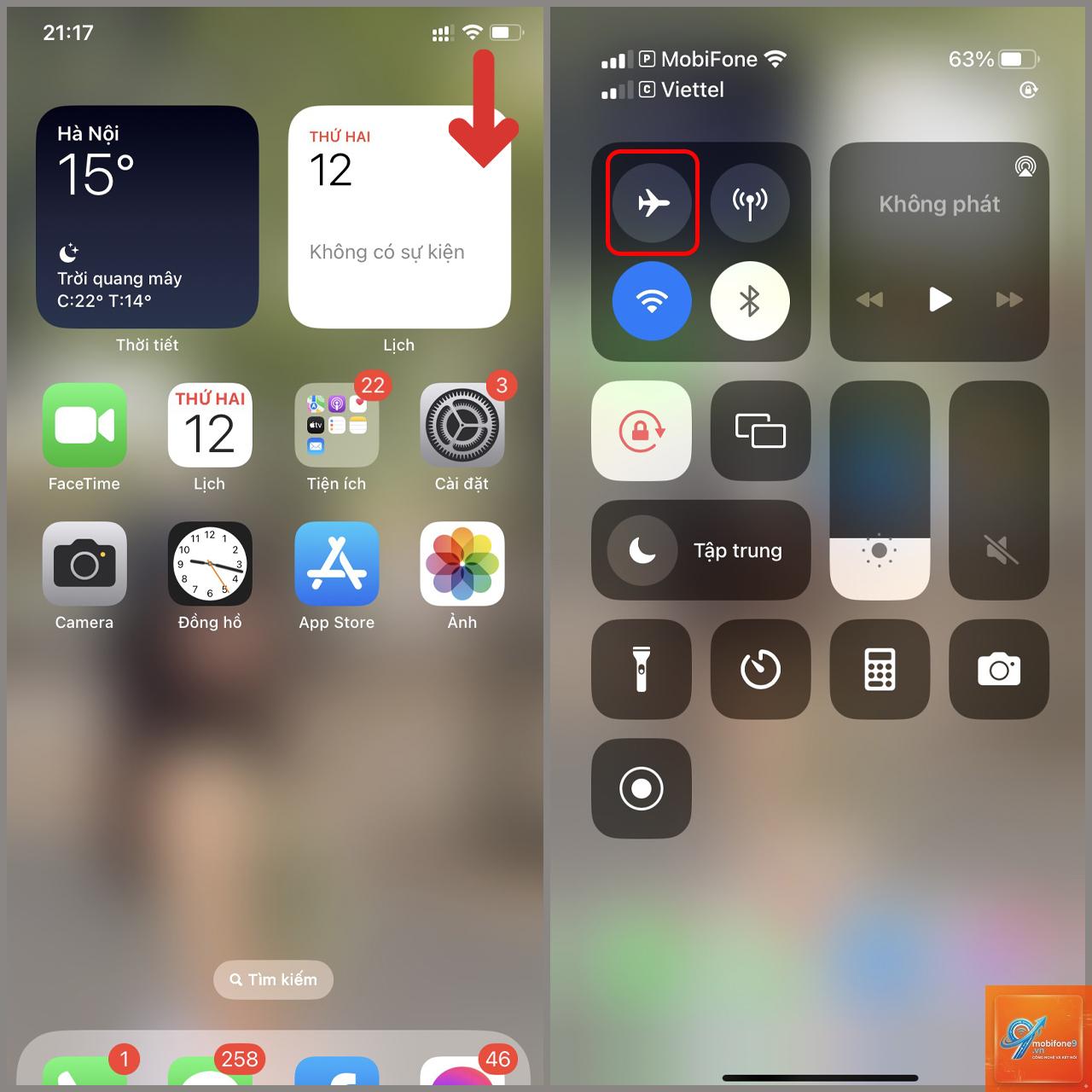 bị mất sóng trên iPhone - Hình 3