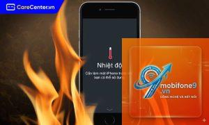 bị nóng bất thường trên iPhone