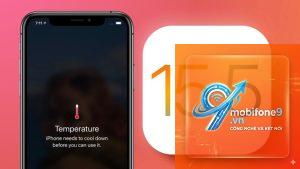 bị nóng khi cập nhật iPhone