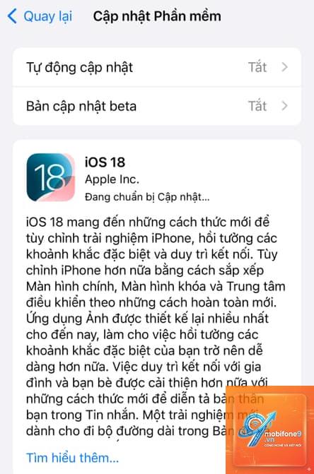 bị nóng khi cập nhật iPhone - Hình 4