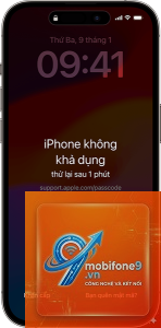 bị quên mật khẩu iPhone