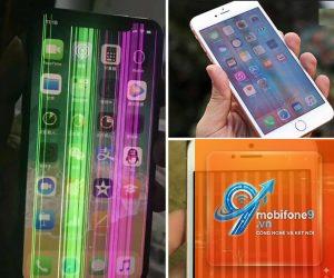 bị sọc màn hình iPhone