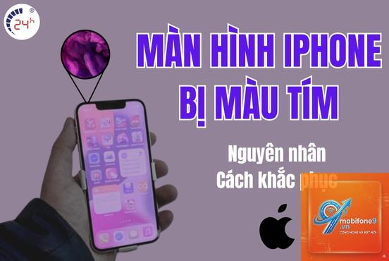 bị tím màn hình iPhone - Hình 5