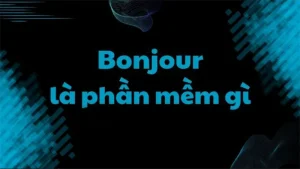 bonjour là gì