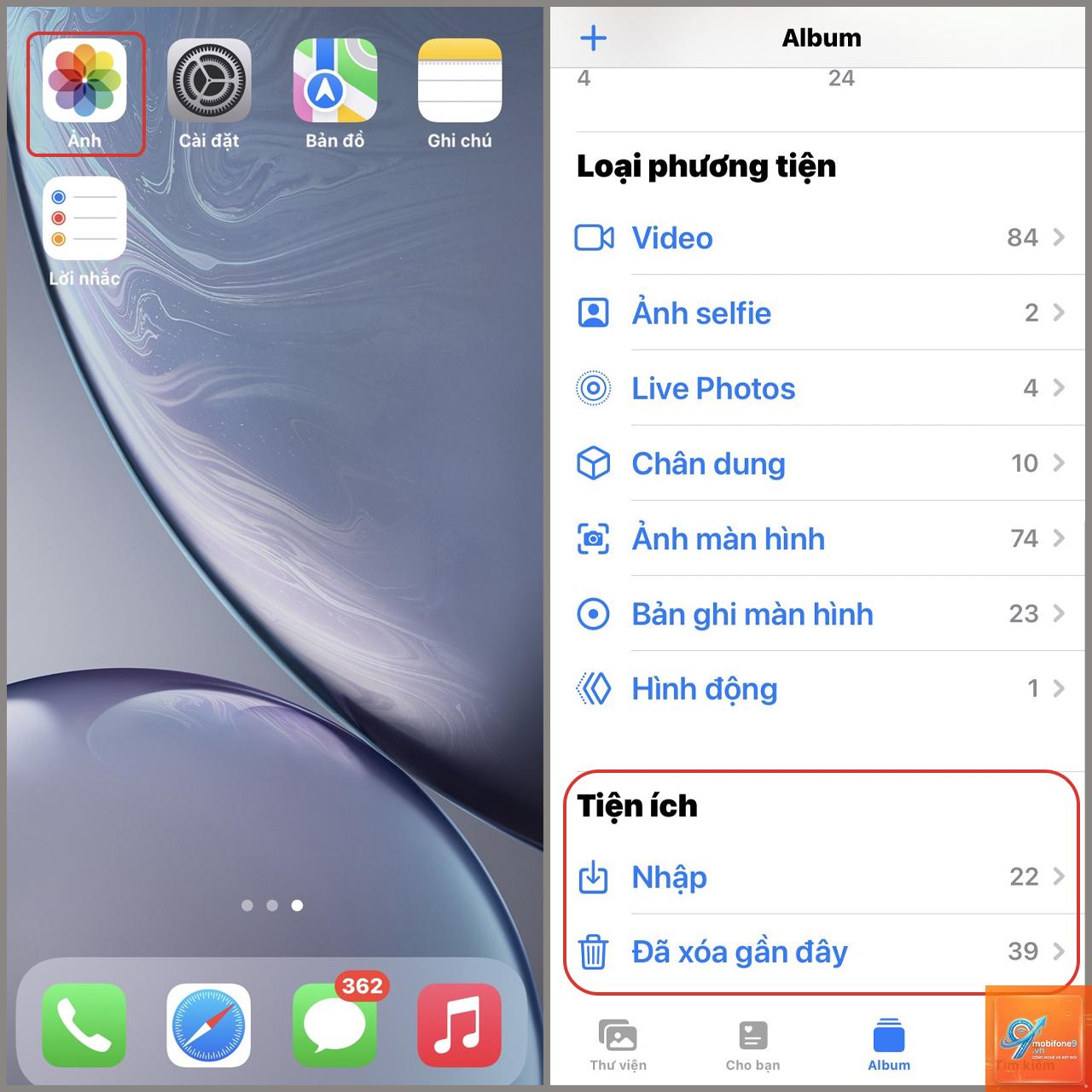 cách ẩn album ảnh trên iPhone - Hình 5