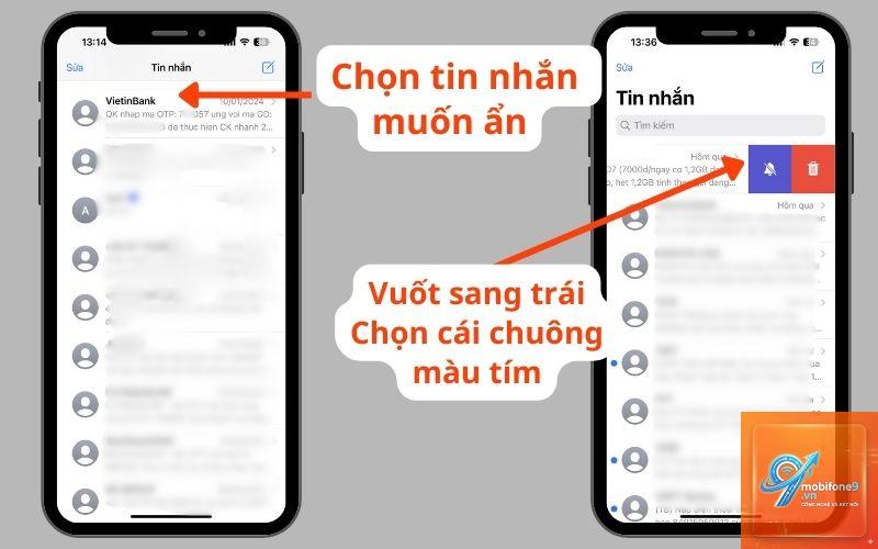 cách ẩn tin nhắn trên iPhone - Hình 3