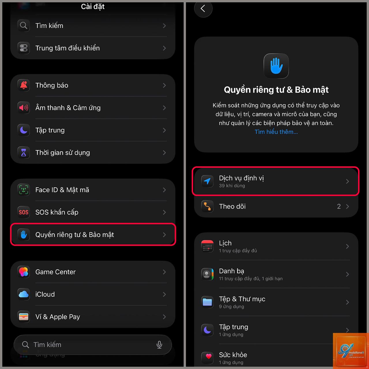 cách ẩn vị trí trên iPhone - Hình 5