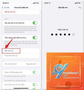 cách bảo vệ mật khẩu bằng face id
