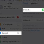 cách bật bluetooth trên iphone