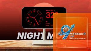 cách bật chế độ ban đêm standby mode