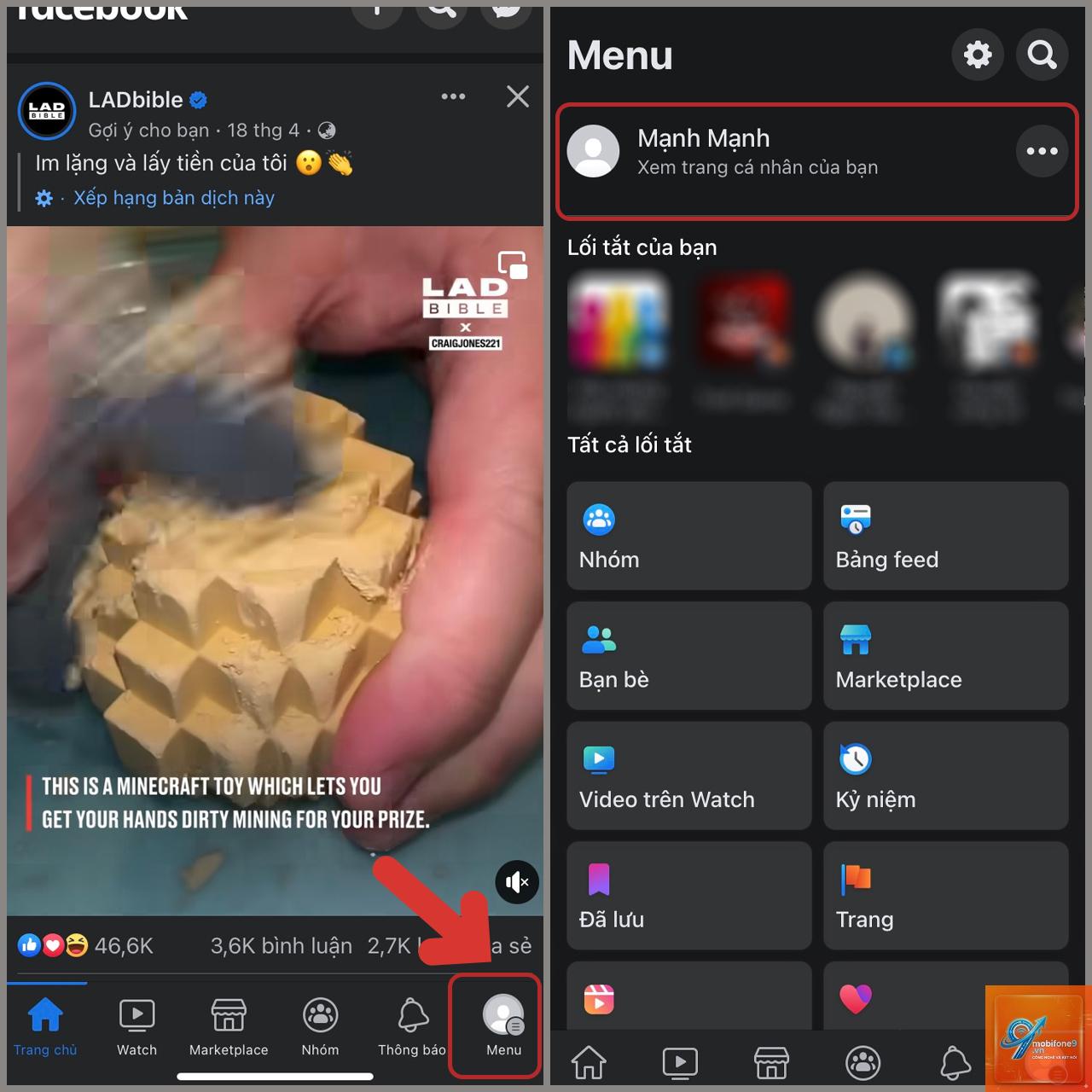 cách bật chế độ chuyên nghiệp facebook trên iphone - Hình 3
