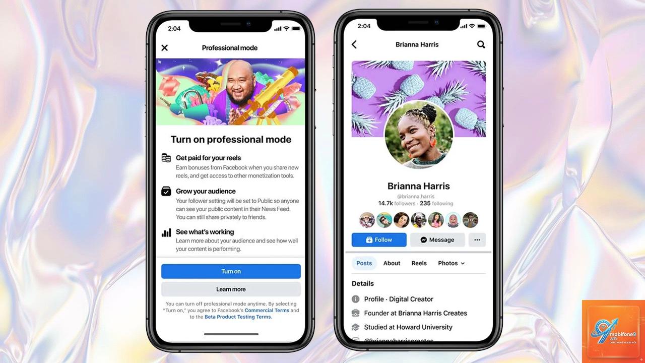 cách bật chế độ chuyên nghiệp facebook trên iphone - Hình 5
