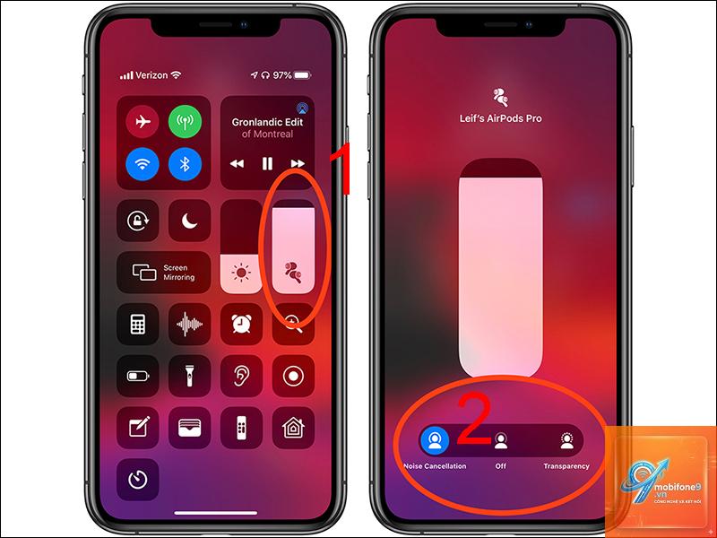 cách bật chống ồn airpods - Hình 3