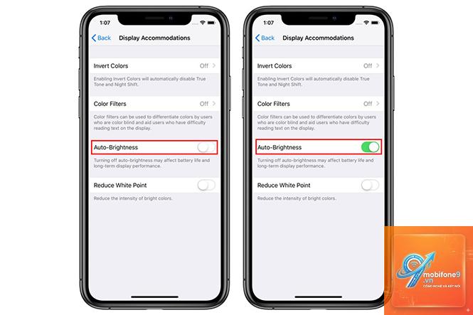 cách bật độ sáng tự động iphone - Hình 2
