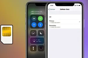 cách bật một sim trên iphone