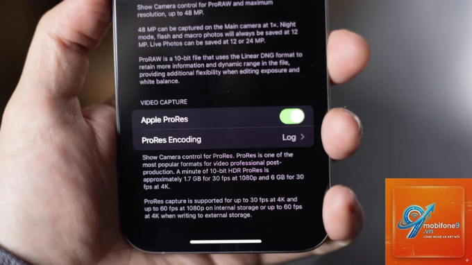 cách bật prores trên iphone - Hình 4