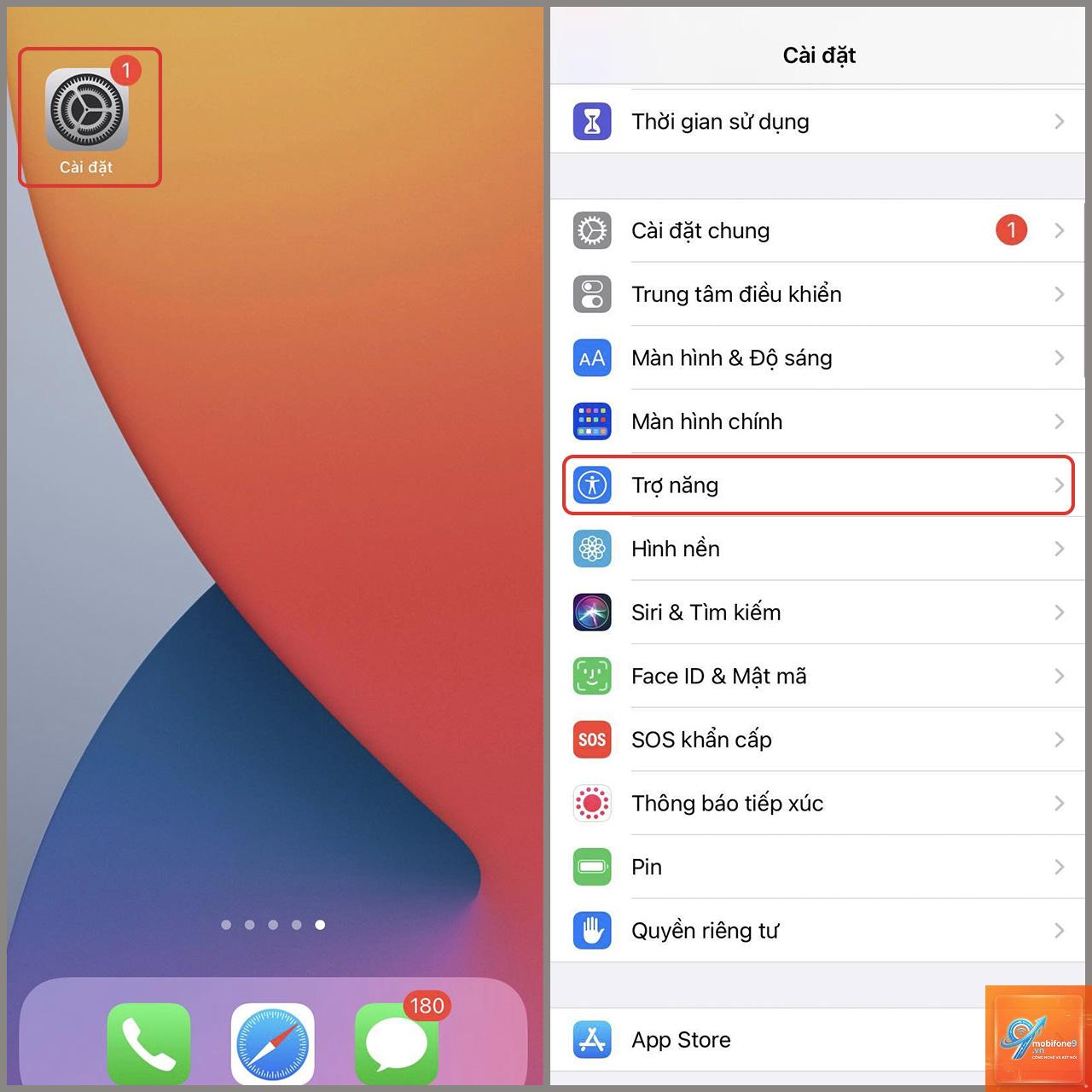 cách bật trợ năng iphone - Hình 5