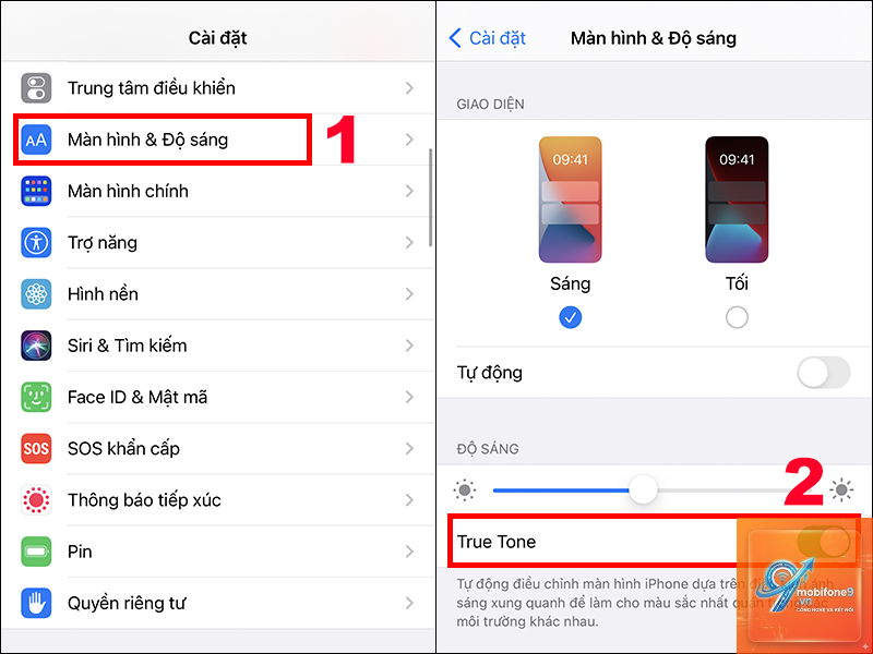 cách bật true tone trên iphone - Hình 2