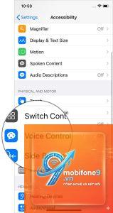 cách bật voice control iphone